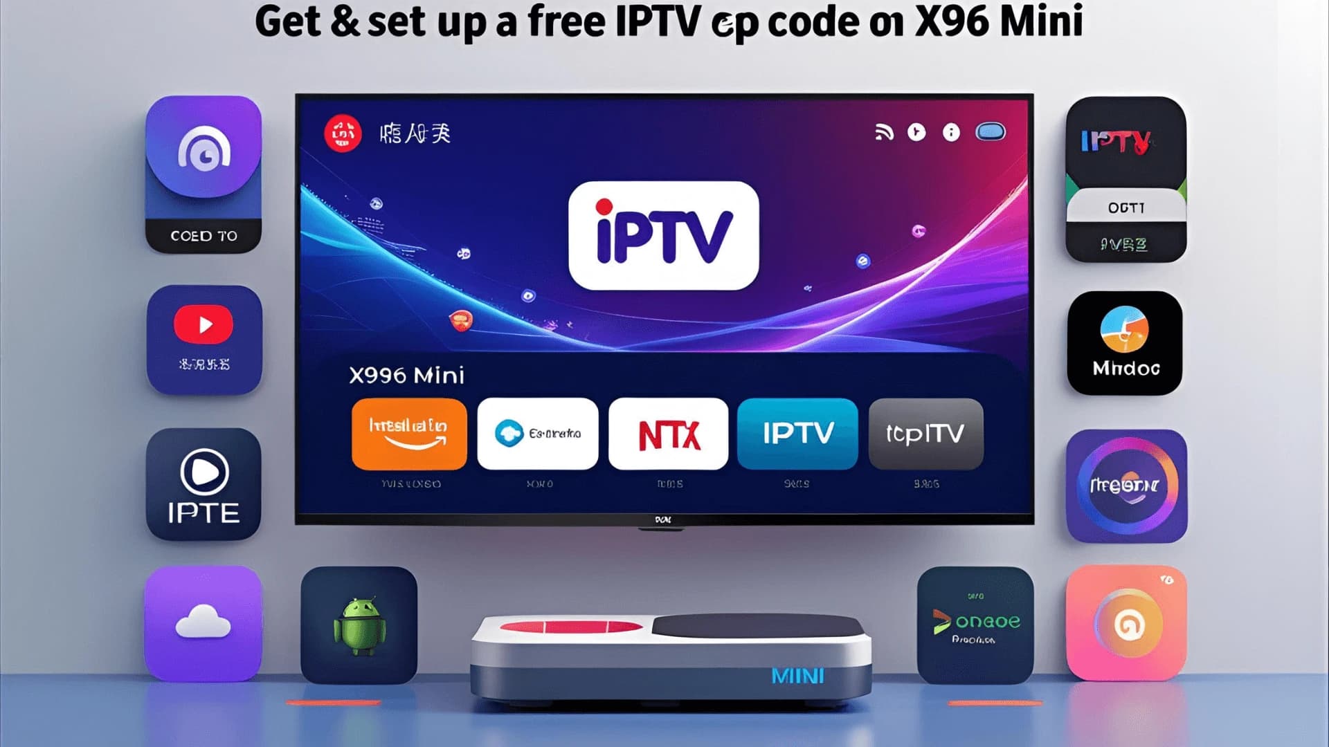 Code IPTV X96 Mini Gratuit 2025 | Configuration & Installation Complète
