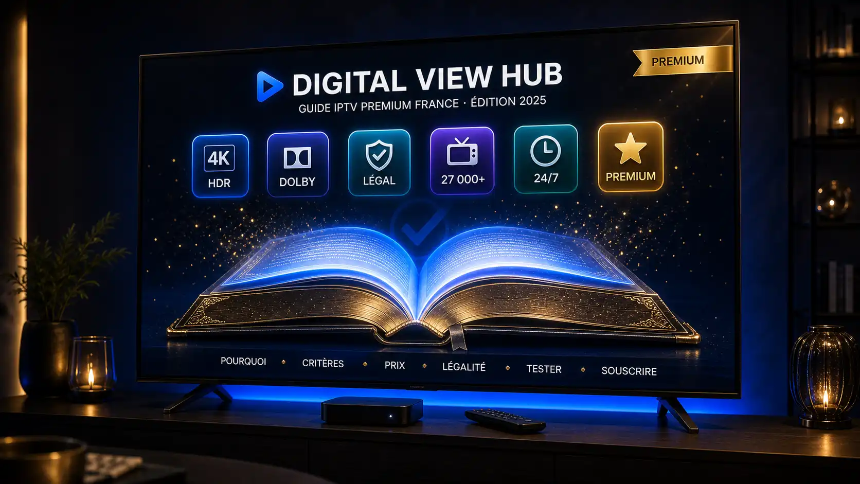 IPTV premium : méthode d'évaluation qualité
