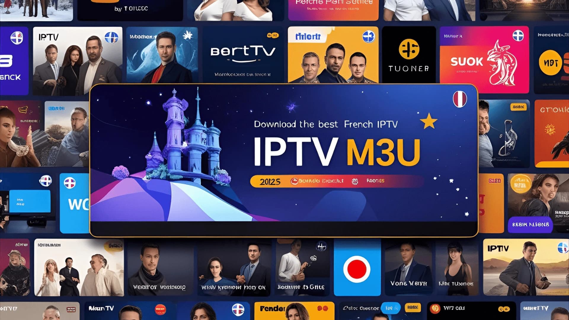 IPTV M3U Code Gratuit 2025 | Liste Playlist M3U Française Gratuite
