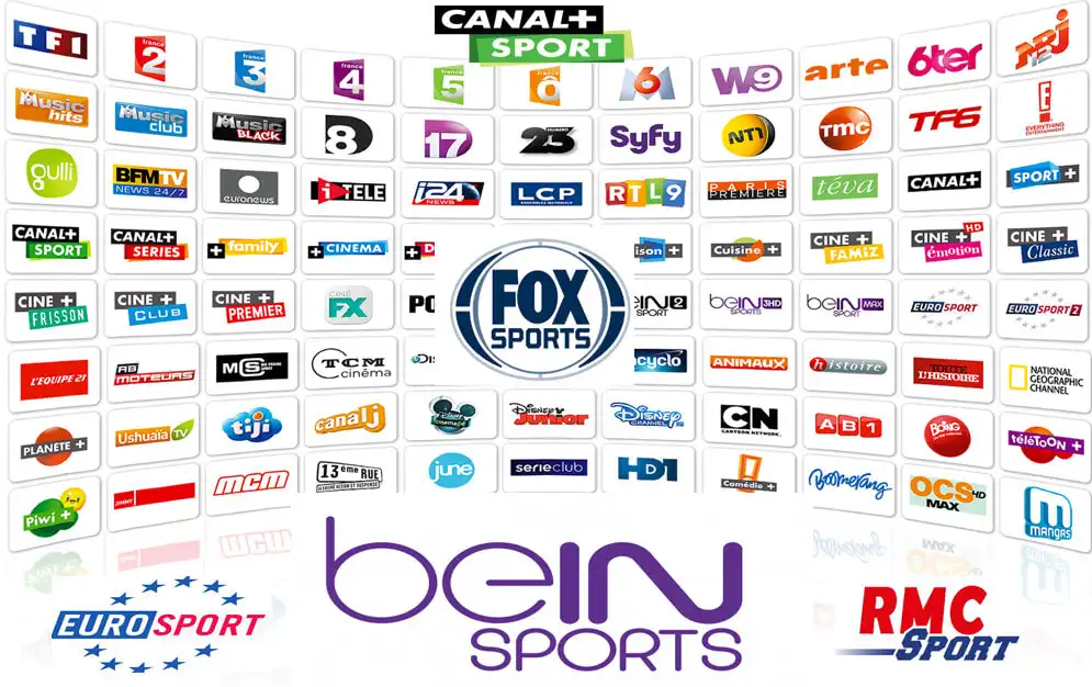 26 000+ chaînes disponibles avec abonnement IPTV Abonnement IPTV chaînes premium TV et streaming sport