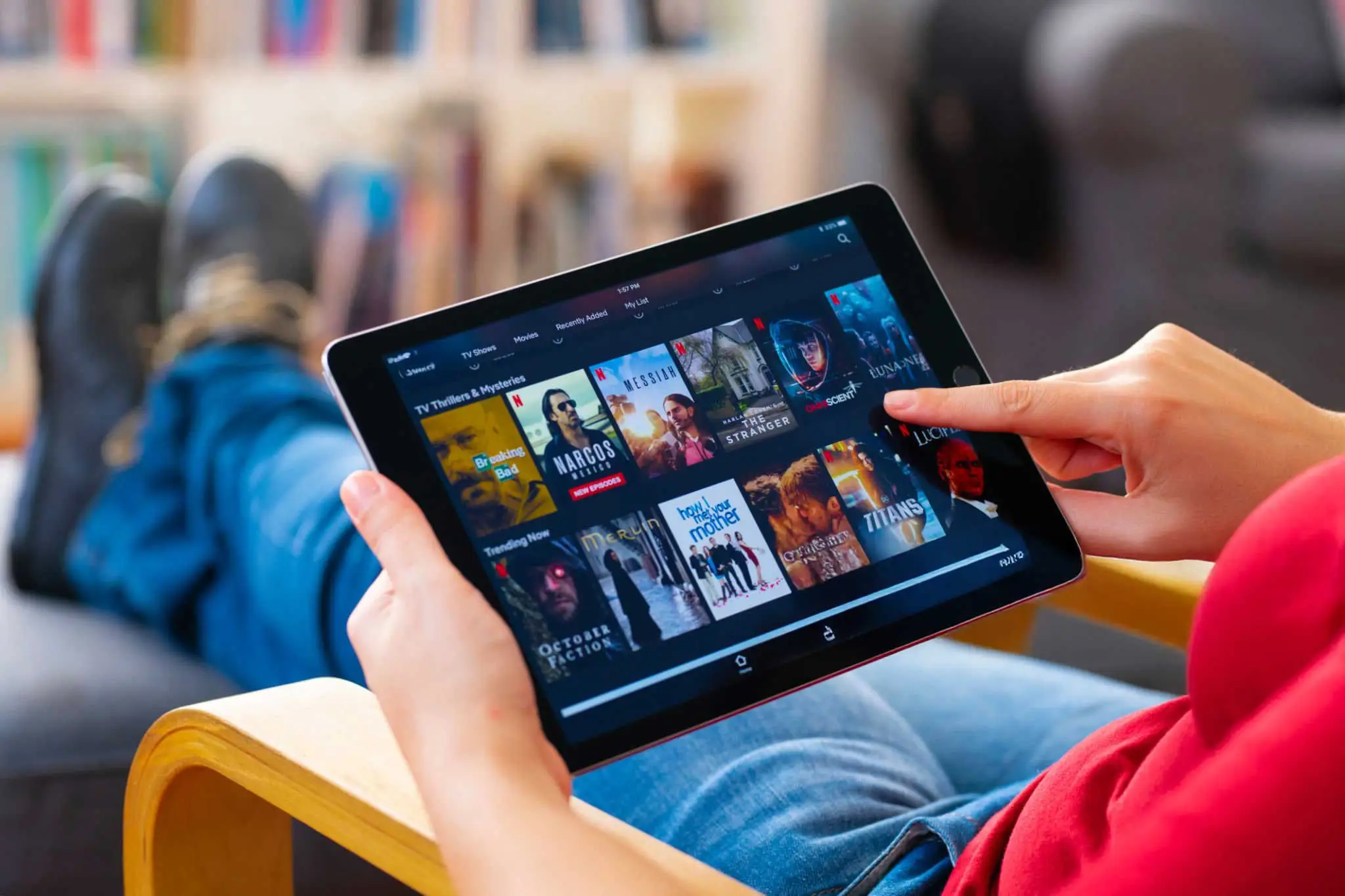 Collection complète séries TV avec abonnement Abonnement IPTV interface streaming séries TV